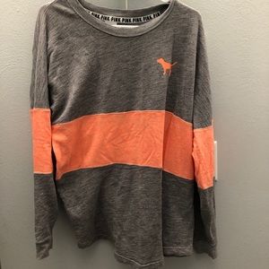 PINK light weight sweatshirt